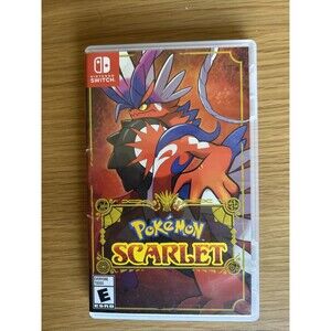 Pokemon Scarlet - Nintendo Switch Game Excellent Condition
